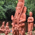 तमिलनाडु के शिल्पियों ने भोपाल में निर्मित की अद्वितीय 14 फीट ऊँची दुर्लभ श्री गणेश जी की प्रतिमा