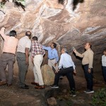 यूनिसेफ इंडिया के अधिकारियों का इंदिरा गांधी राष्ट्रीय मानव संग्रहालय भ्रमण