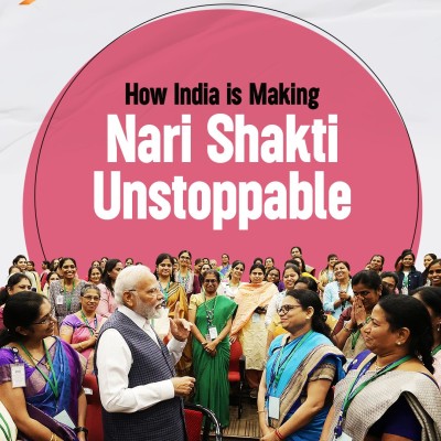 नारी शक्ति विकसित भारत के संकल्प में विभिन्न क्षेत्रों में उदाहरण प्रस्तुत कर रही है: मोदी