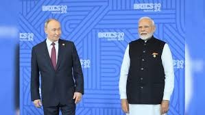 रूसी राष्ट्रपति पुतिन ने मोदी की "इंडिया-फर्स्ट" नीति और "मेक इन इंडिया" पहल की प्रशंसा की