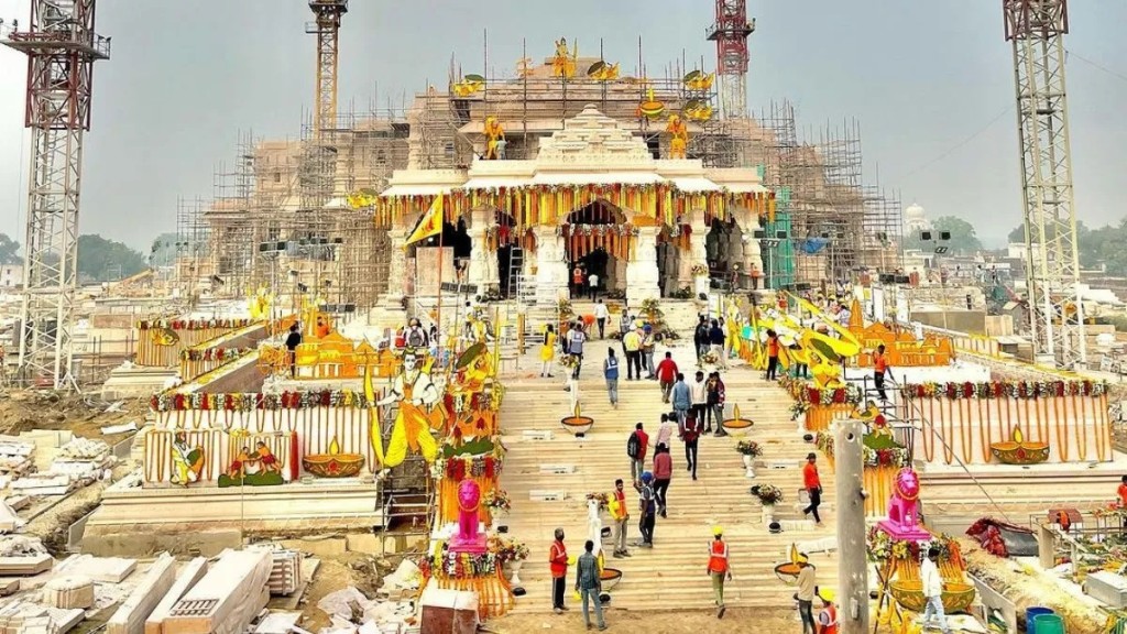 राम मंदिर के गर्भगृह में स्थापित होगी रामलला की 51 इंच लंबी प्रतिमा